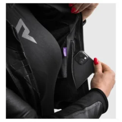 Kurtka skórzana damska REBELHORN DIVA ST BLACK czarny