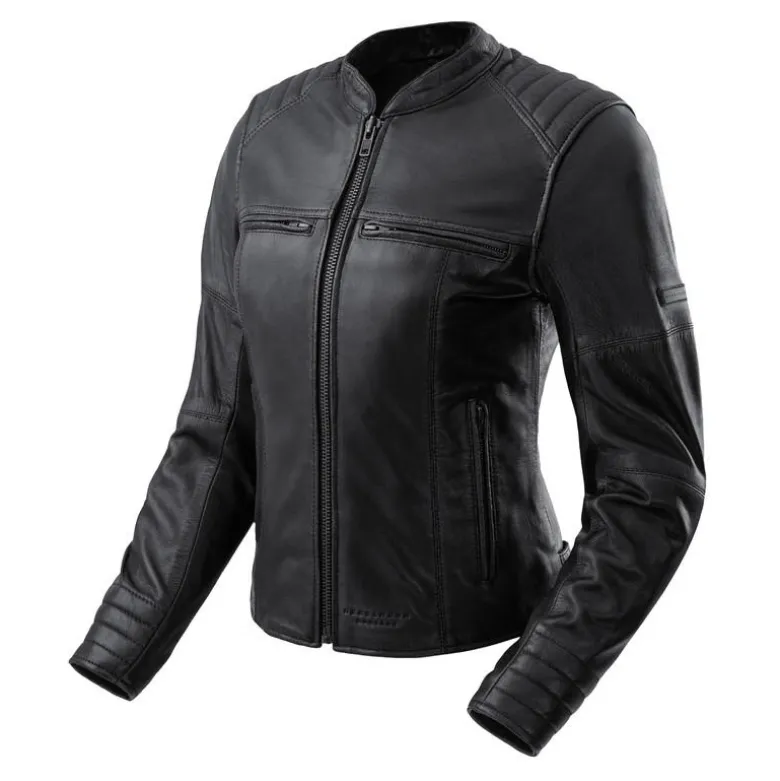 Kurtka skórzana damska REBELHORN HUNTER II LADY BLACK czarny