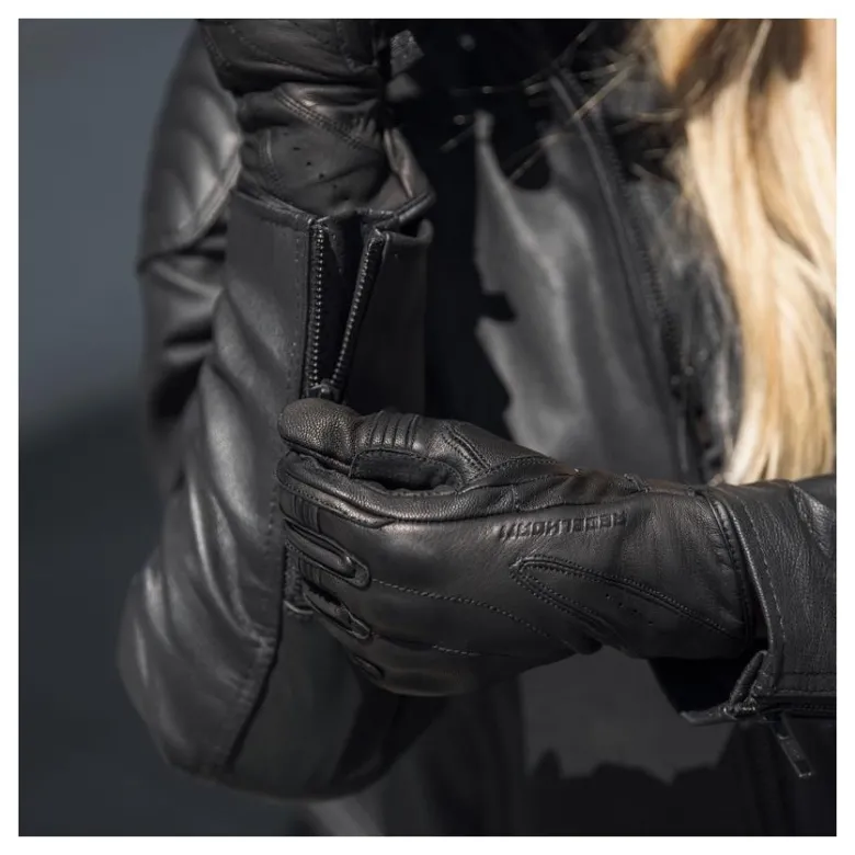 Kurtka skórzana damska REBELHORN IMPALA LADY BLACK czarny