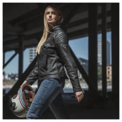 Kurtka skórzana damska REBELHORN IMPALA LADY BLACK czarny