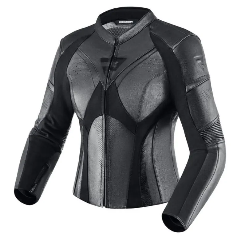 Kurtka skórzana damska REBELHORN REBEL LADY BLACK czarny