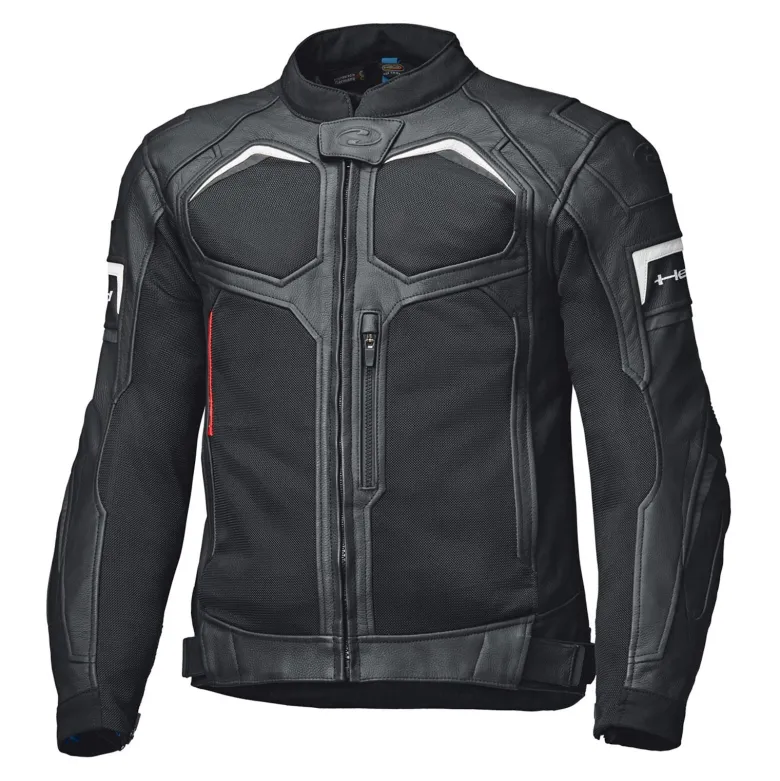 Kurtka skórzana HELD TORVER TOP AIR BLACK/WHITE czarny biały