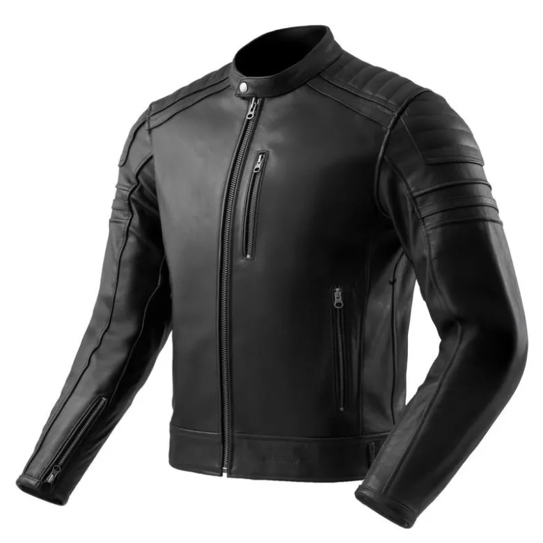 Kurtka skórzana OZONE COLT BLACK czarny