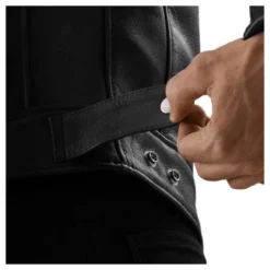 Kurtka skórzana OZONE COLT BLACK czarny