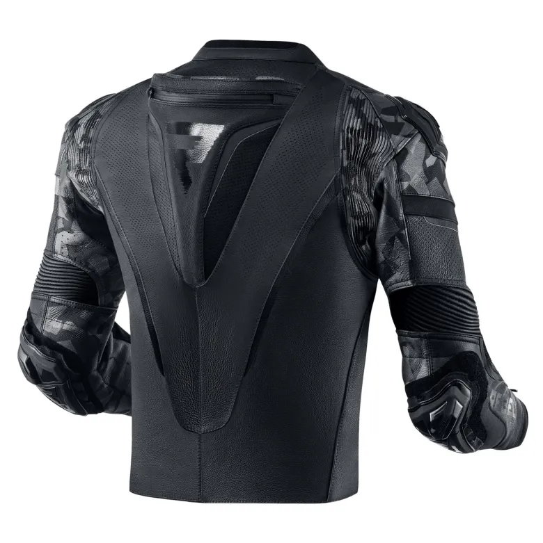 Kurtka skórzana REBELHORN REBEL BLACK czarny