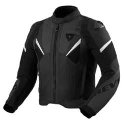 Kurtka skórzana REVIT AUTOMATE BLACK czarny