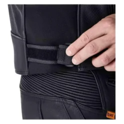 Kurtka skórzana RST TRACTECH EVO D3O BLACK/WHITE czarny biały