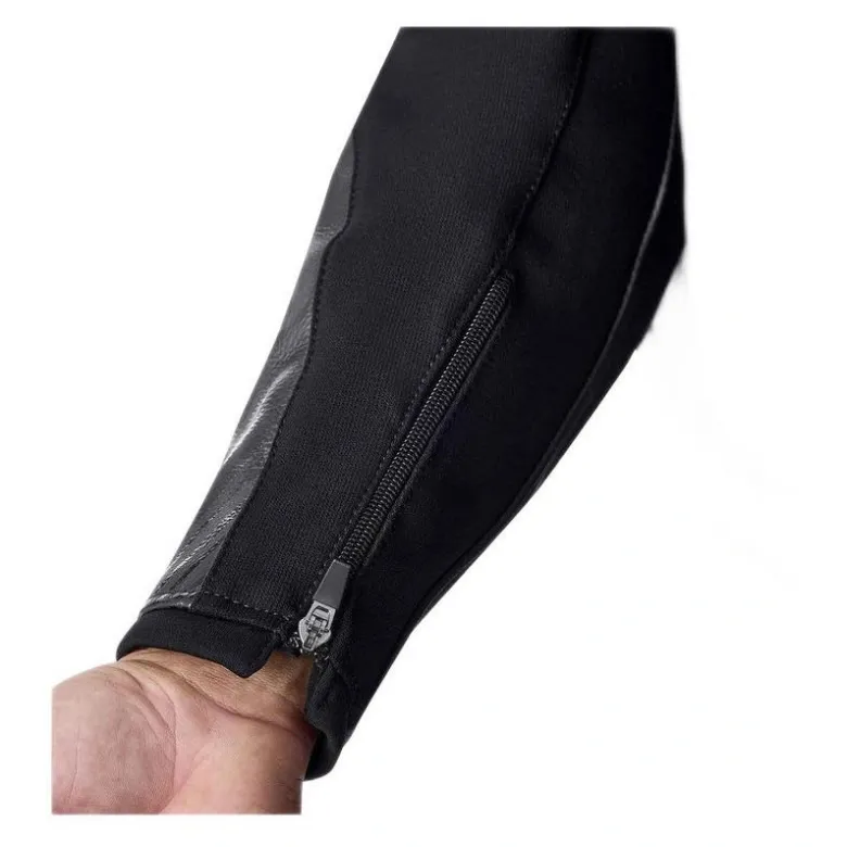Kurtka skórzana RST TRACTECH EVO D3O BLACK/WHITE czarny biały