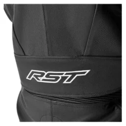 Kurtka skórzana RST TRACTECH EVO D3O BLACK/BLUE czarny niebieski