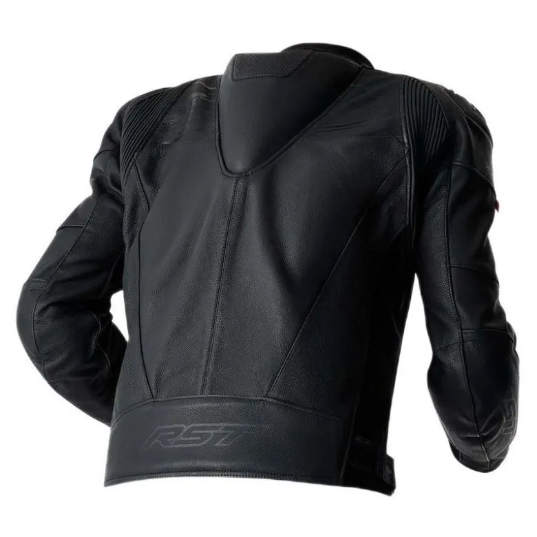 Kurtka skórzana RST TRACTECH EVO D3O BLACK/BLACK/BLACK czarny