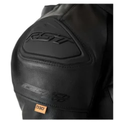 Kurtka skórzana RST TRACTECH EVO D3O BLACK/BLACK/BLACK czarny