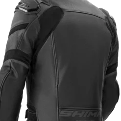 Kurtka skórzana SHIMA BANDIT 2.0 BLACK/BLACK czarny
