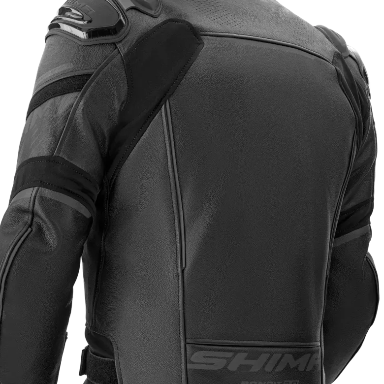 Kurtka skórzana SHIMA BANDIT 2.0 BLACK/BLACK czarny