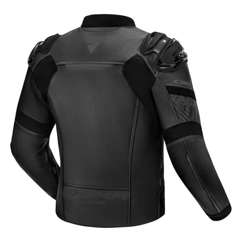 Kurtka skórzana SHIMA BANDIT 2.0 BLACK/BLACK czarny