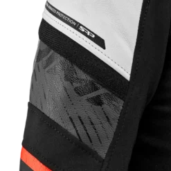 Kurtka skórzana SHIMA BANDIT 2.0 RED czarny czerwony biały