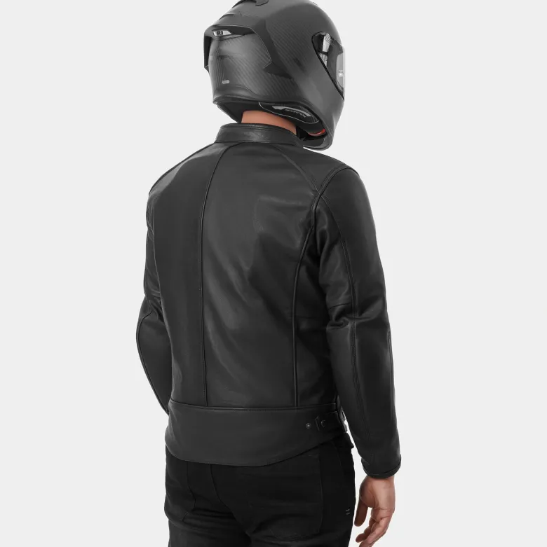 Kurtka skórzana SHIMA HUNTER 3.0 BLACK czarny