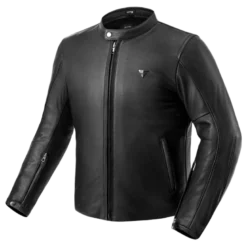Kurtka skórzana SHIMA HUNTER 3.0 BLACK czarny