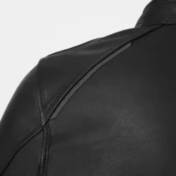Kurtka skórzana SHIMA HUNTER 3.0 BLACK czarny