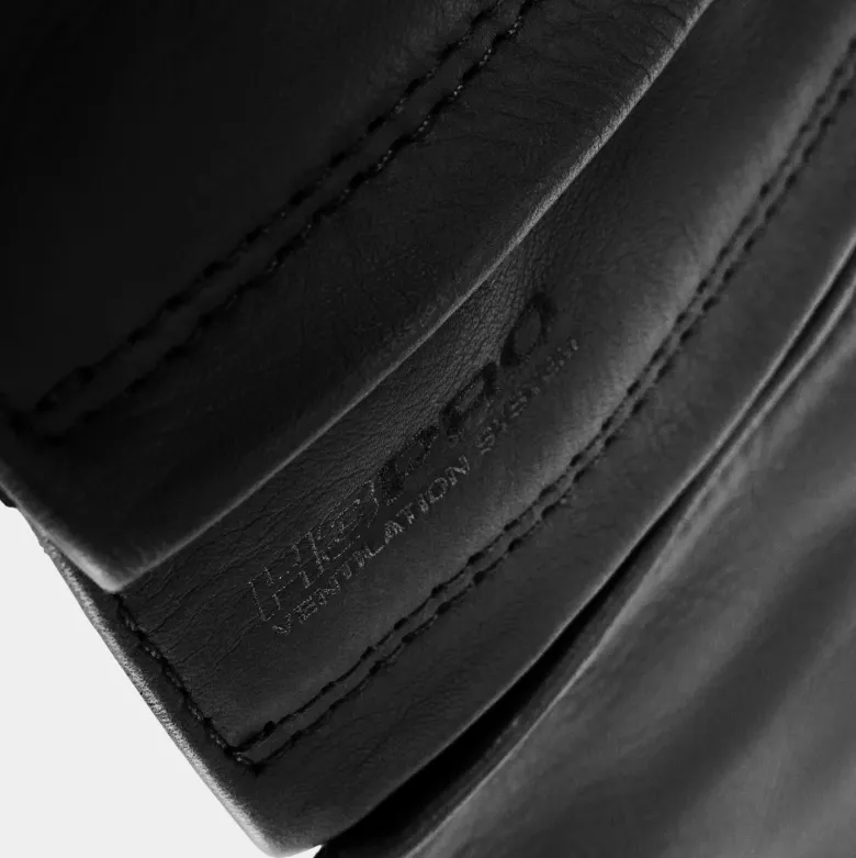 Kurtka skórzana SHIMA HUNTER 3.0 BLACK czarny