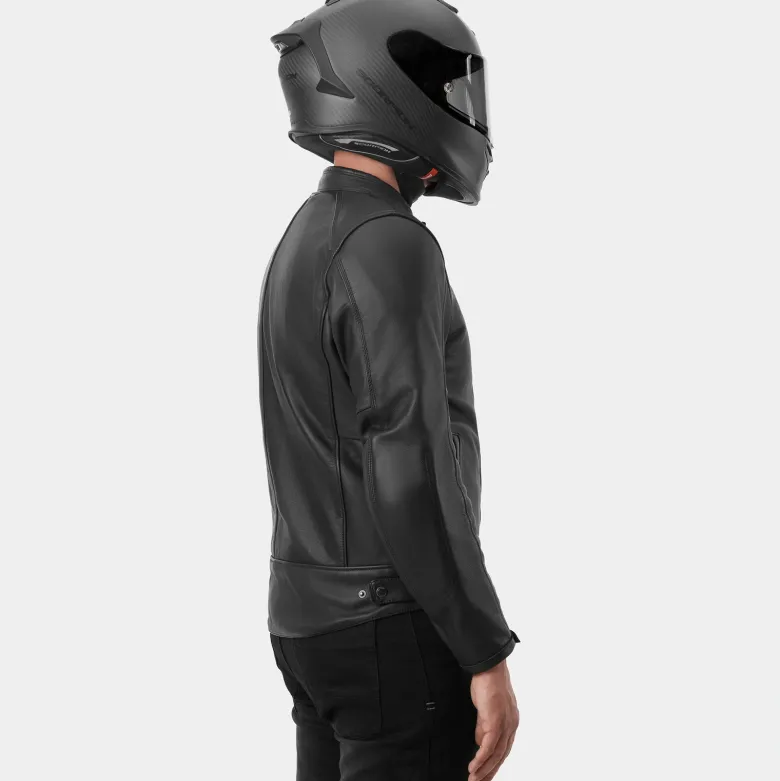 Kurtka skórzana SHIMA HUNTER 3.0 BLACK czarny