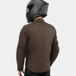 Kurtka skórzana SHIMA HUNTER 3.0 BROWN brązowy