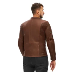Kurtka skórzana SHIMA HUNTER+ 2.0 BROWN brązowy