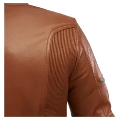 Kurtka skórzana SHIMA HUNTER+ 2.0 LIGHT BROWN brązowy