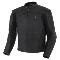 Kurtka skórzana SHIMA SHADOW BLACK czarny
