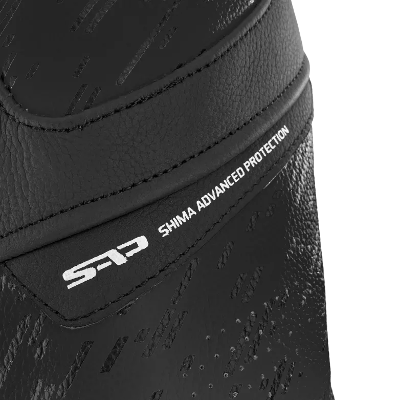 Kurtka skórzana SHIMA STR 2.0 BLACK czarny szary