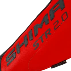 Kurtka skórzana SHIMA STR 2.0 RED czarny czerwony