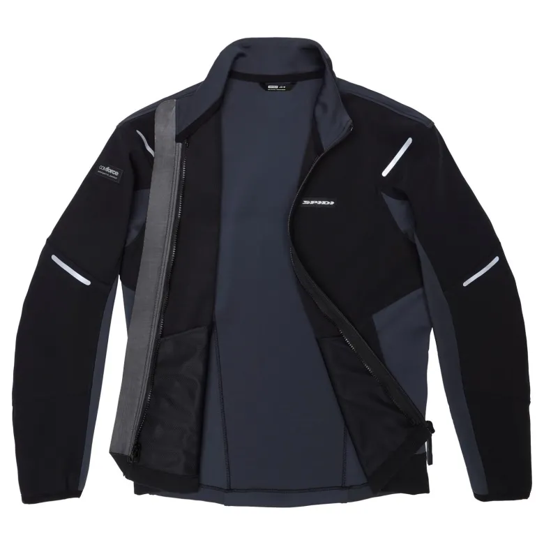 Kurtka SPIDI MISSION-T SOFTSHELL BLACK czarny
