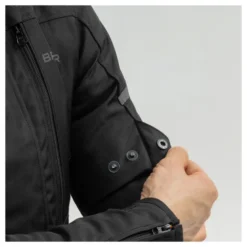 Kurtka tekstylna BROGER OVERLAND BLACK czarny
