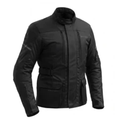Kurtka tekstylna BROGER OVERLAND BLACK czarny