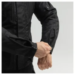 Kurtka tekstylna BROGER OVERLAND BLACK czarny