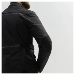 Kurtka tekstylna BROGER OVERLAND BLACK czarny