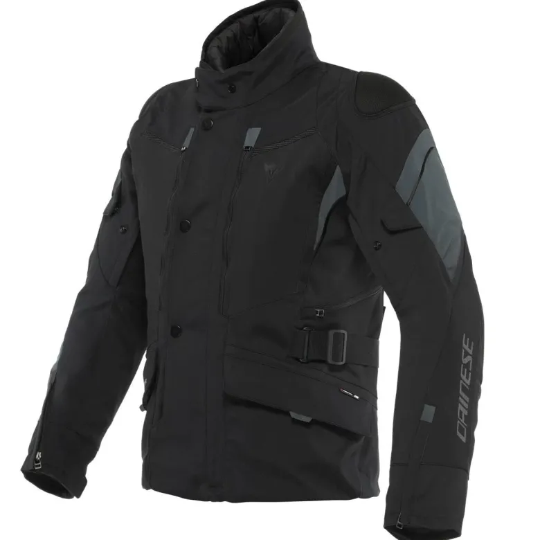 Kurtka tekstylna DAINESE CARVE MASTER 3 GORE-TEX BLACK/EBONY czarny szary
