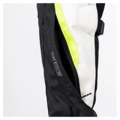 Kurtka tekstylna damska OZONE SAHARA LADY BLACK/GREY/FLO YELLOW szary żółty fluo czarny