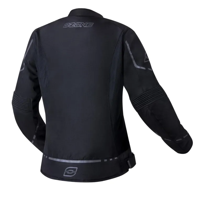 Kurtka tekstylna damska OZONE JET II LADY BLACK czarny