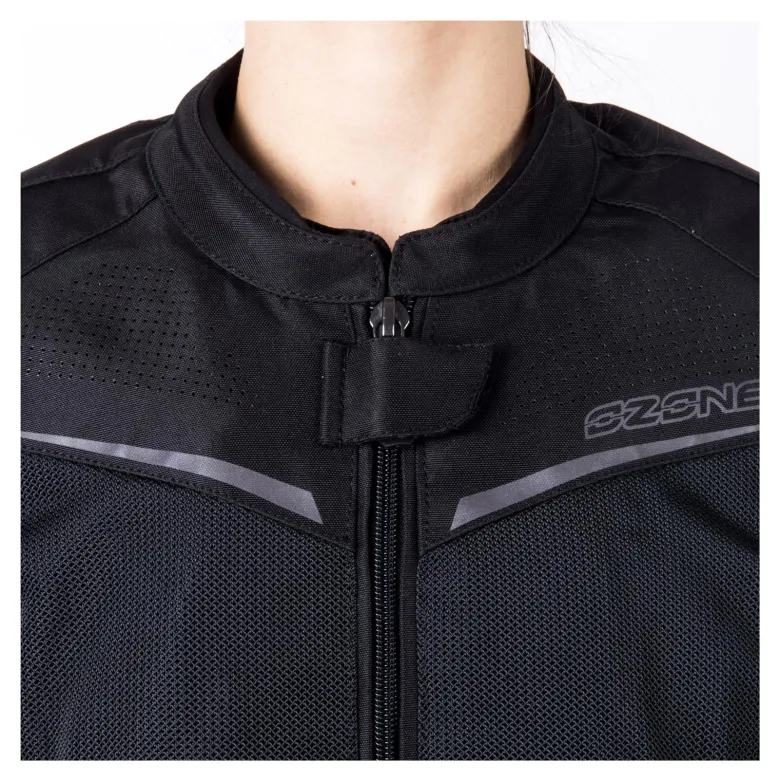 Kurtka tekstylna damska OZONE JET II LADY BLACK czarny