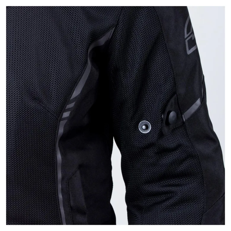 Kurtka tekstylna damska OZONE JET II LADY BLACK czarny