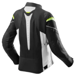 Kurtka tekstylna damska REBELHORN HIFLOW V LADY BLACK/GREY/FLUO YELLOW czarny szary żółty fluo