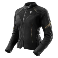 Kurtka tekstylna damska REBELHORN JAX LADY BLACK/GOLD czarny złoty