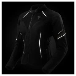 Kurtka tekstylna damska REBELHORN JAX LADY BLACK/GOLD czarny złoty