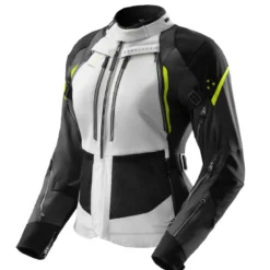 Kurtka tekstylna damska REBELHORN HARDY 3.0 LADY BLACK/GREY/FLUO YELLOW czarny szary żółty fluo