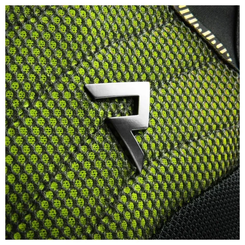 Kurtka tekstylna damska REBELHORN JAX LADY BLACK/FLUO YELLOW czarny żółty fluo