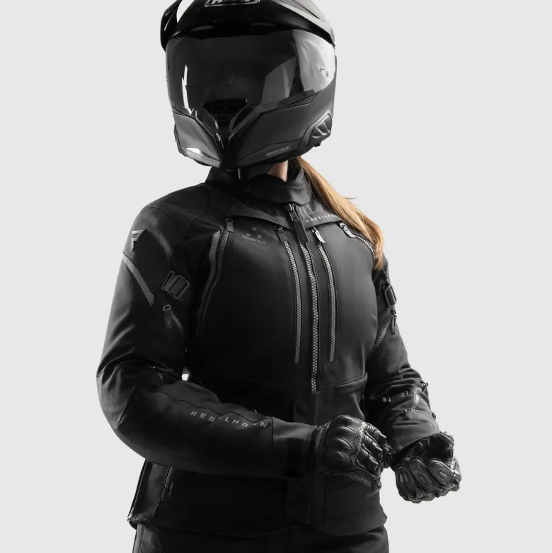 Kurtka tekstylna damska REBELHORN HARDY 3.0 LADY BLACK czarny