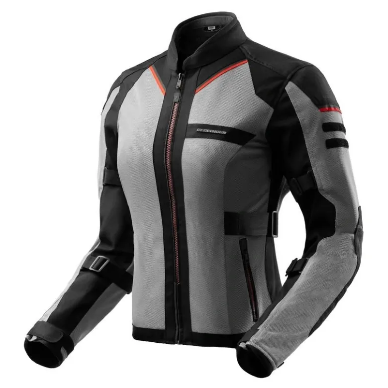 Kurtka tekstylna damska REBELHORN SCANDAL 3 LADY BLACK/DARK GREY/RED czarny szary czerwony