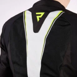 Kurtka tekstylna damska REBELHORN HIFLOW IV LADY BLACK/SILVER/FLO YELLOW czarny srebrny szary żółty fluo