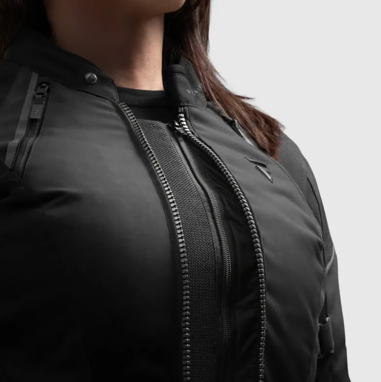 Kurtka tekstylna damska REBELHORN SWIFT LADY BLACK czarny