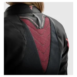 Kurtka tekstylna damska REBELHORN JAX LADY BLACK/RED czarny czerwony